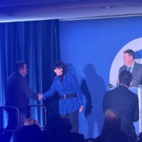 Nick Nelson Receives Award